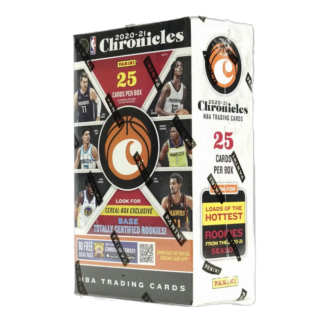 2020/21 Panini Chronicles Basketball Cereal Box