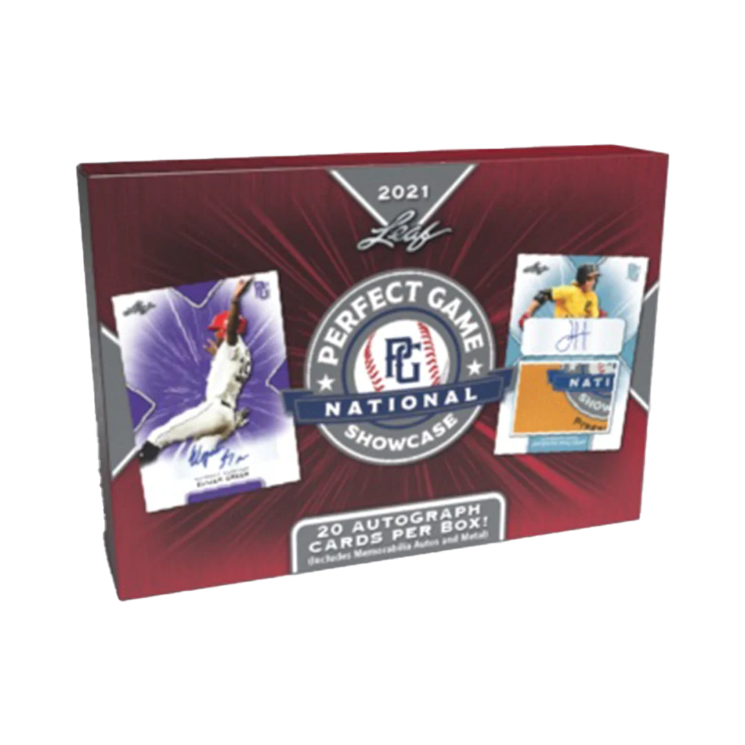 2021 Leaf Perfect Game National Showcase Hobby Box
