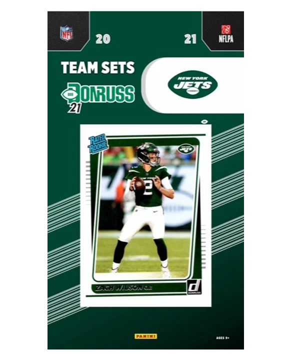 2021 Panini Donruss Football Team Set - New York Jets