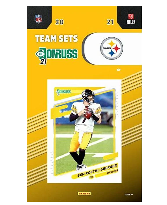 2021 Panini Donruss Football Team Set - Pittsburgh Steelers
