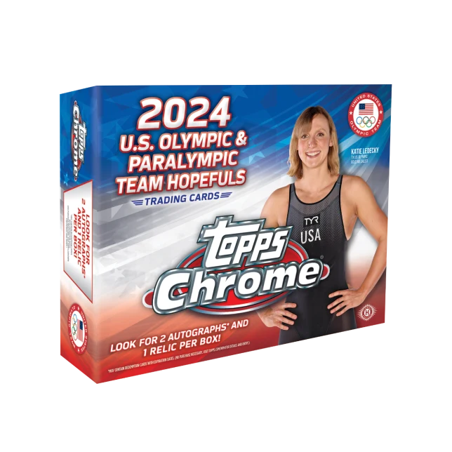 2024 Topps Chrome U.S. Olympic & Paralympic Hopefuls Hobby Box
