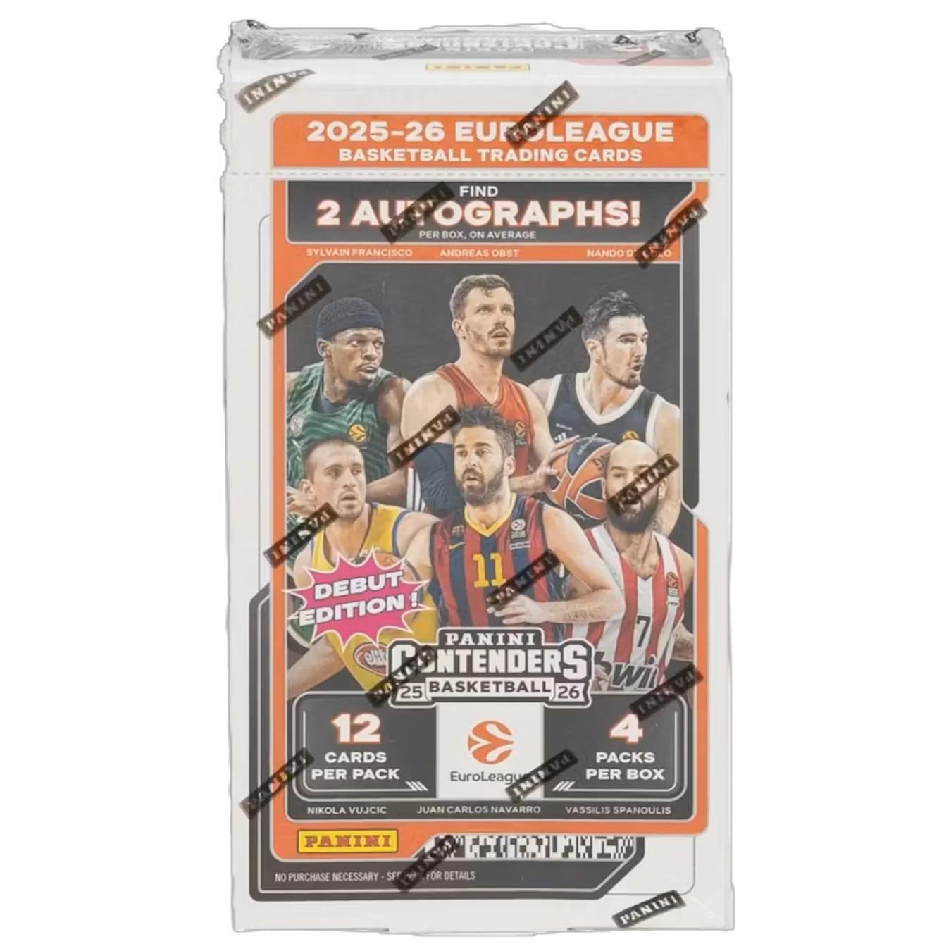 2025/26 Panini Contenders EuroLeague Basketball Hobby Box