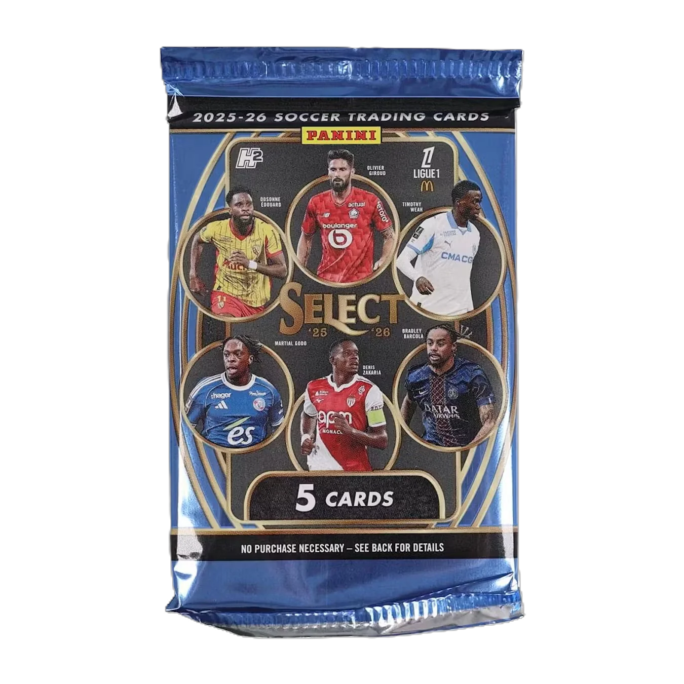 2025/26 Panini Select Ligue 1 Soccer H2 Pack