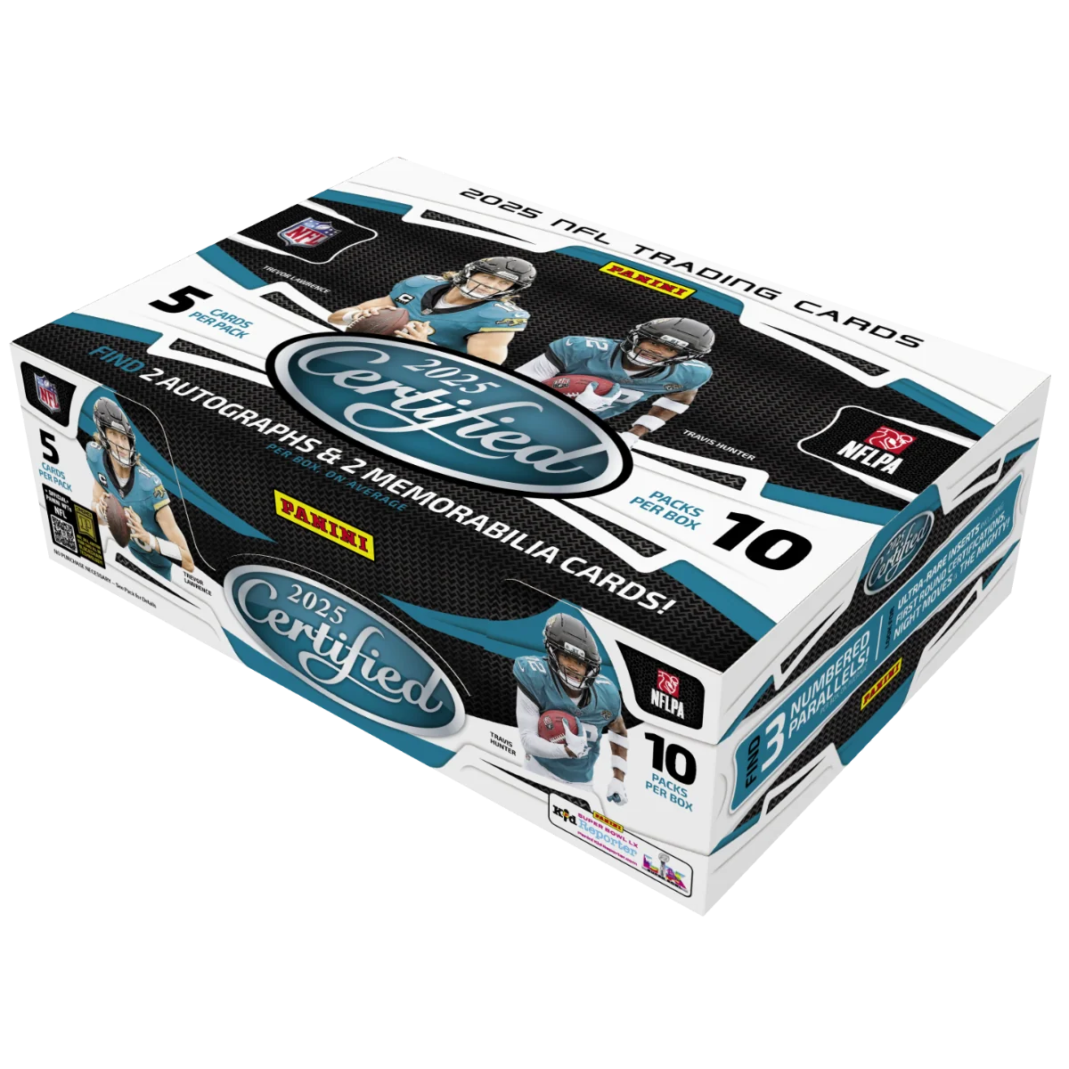 2025 Panini Certified Football Hobby Box