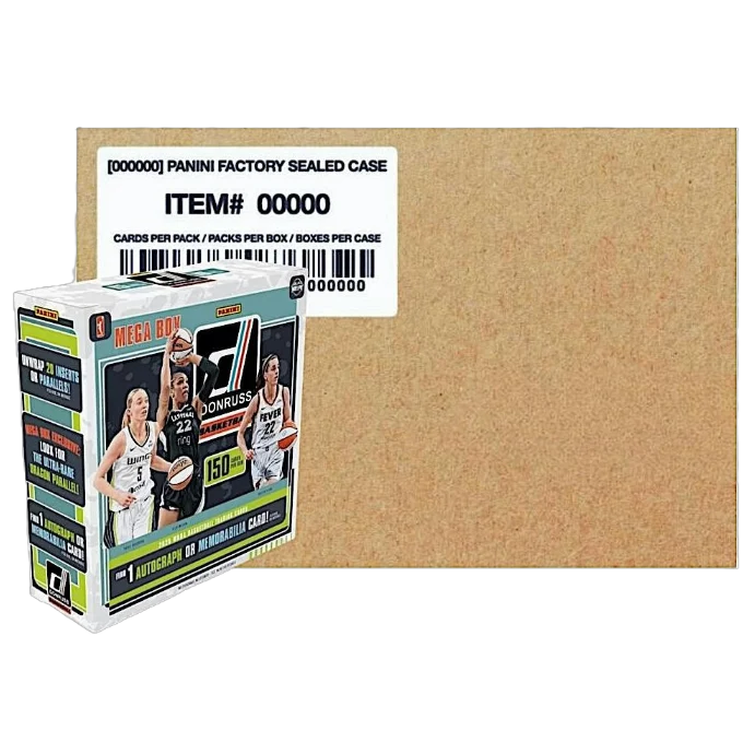 2025 Panini Donruss WNBA Basketball Mega 20-Box Case