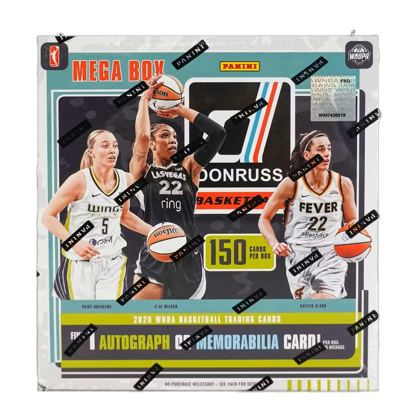 2025 Panini Donruss WNBA Basketball Mega Box