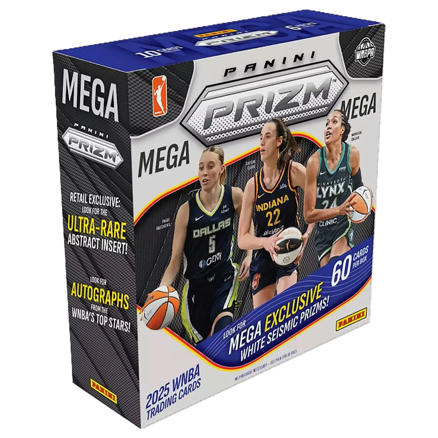 2025 Panini Prizm WNBA Basketball Mega Box