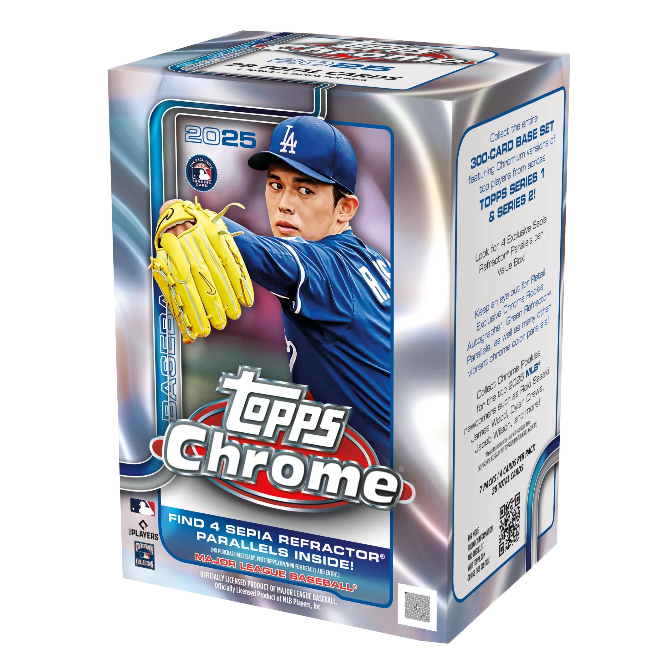 2025 Topps Chrome Baseball Blaster Box