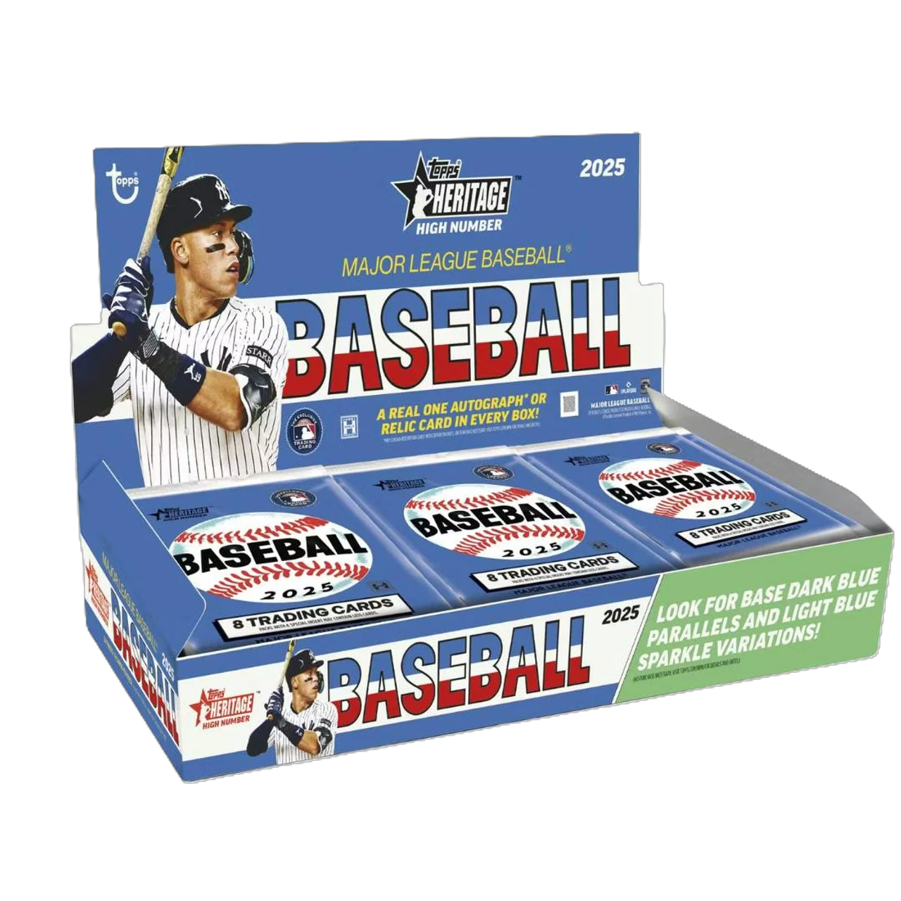 2025 Topps Heritage High Number Baseball Hobby Box
