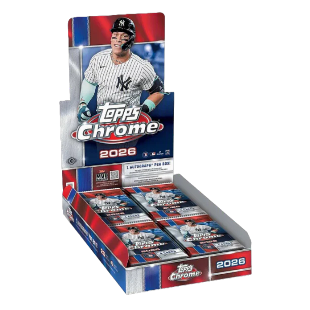 2026 Topps Chrome Baseball Hobby Box