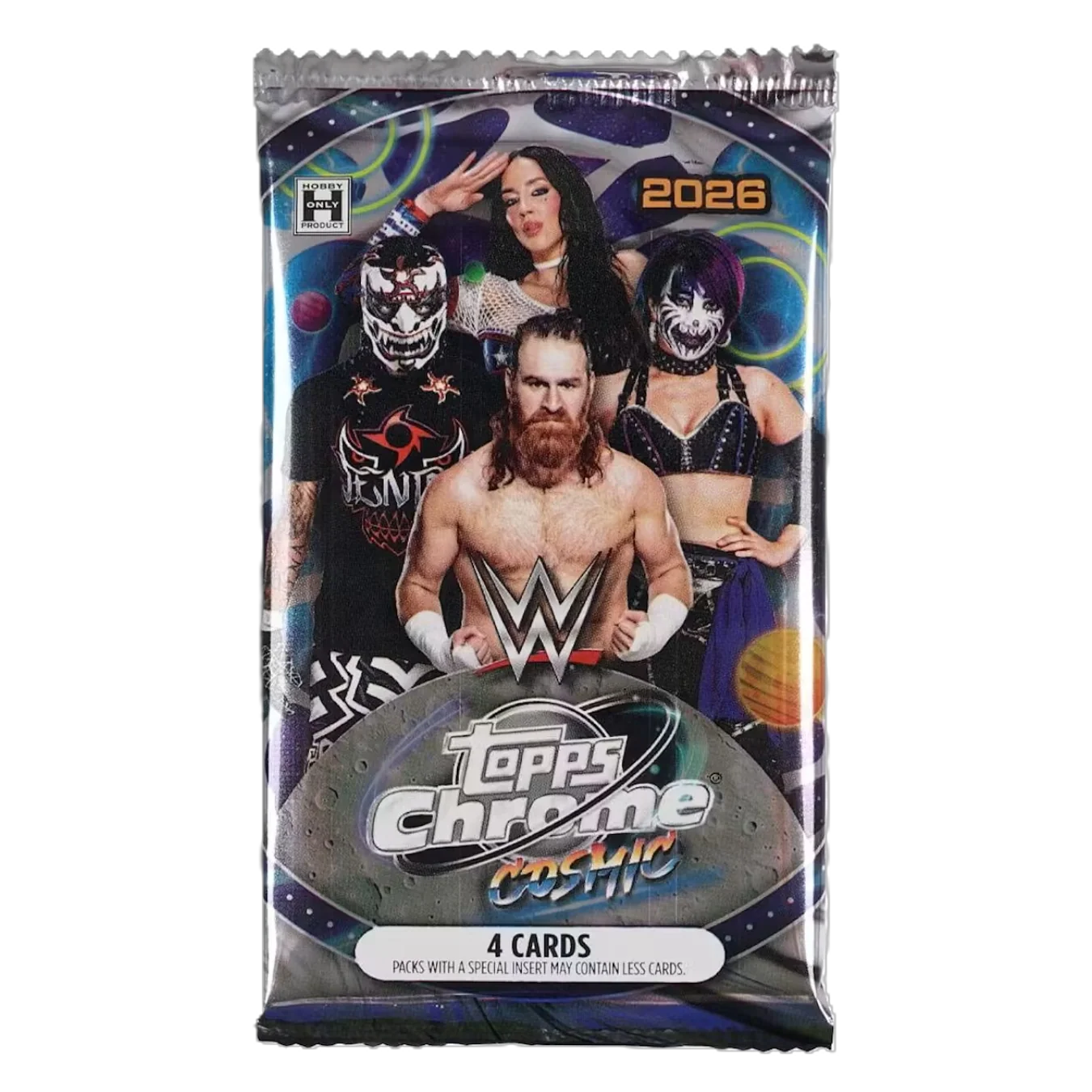 2026 Topps Cosmic Chrome WWE Wrestling Hobby Pack