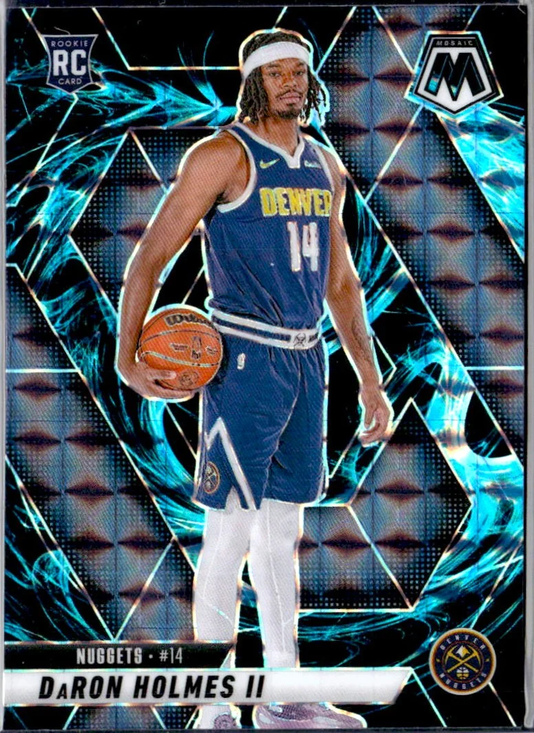 Daron Holmes II RC 2024-25 Panini Mosaic Genesis Prizm Rookie Retail SSP #250