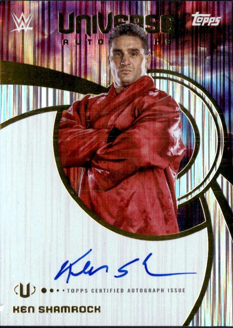 Ken Shamrock 2025 Topps Universe WWE Auto
