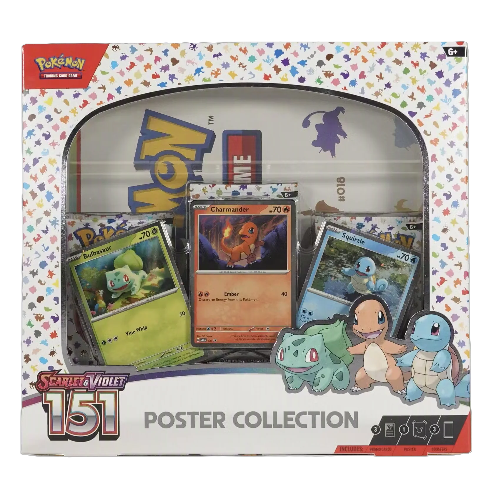 Pokemon 151 Poster Collection Box