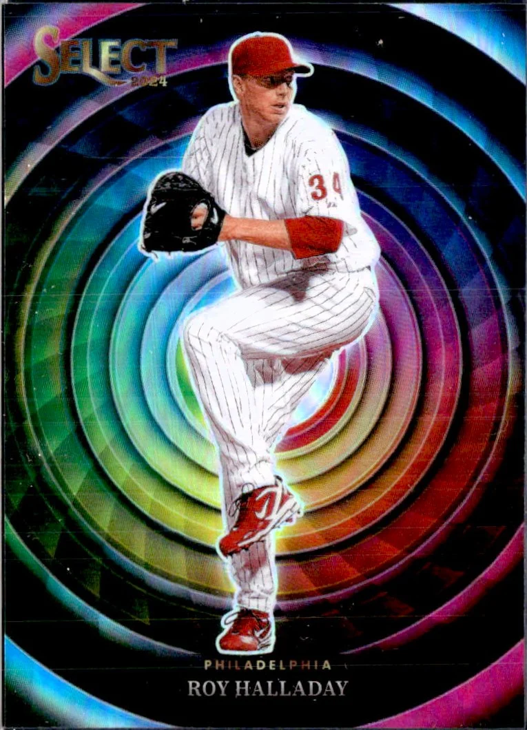 Roy Halladay 2024 Panini Select Color Wheel Case Hit SSP #10